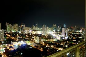 Panama City Panama at night, from balcony – Best Places In The World To Retire – International Living